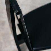 Ensemble de 4 chaises de salle à manger postmodernes design années 80 vintage.