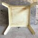 Square fiberglass dining table - space-age design 1960