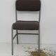 Vintage iron chair with hook