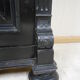 Blackened wooden buffet