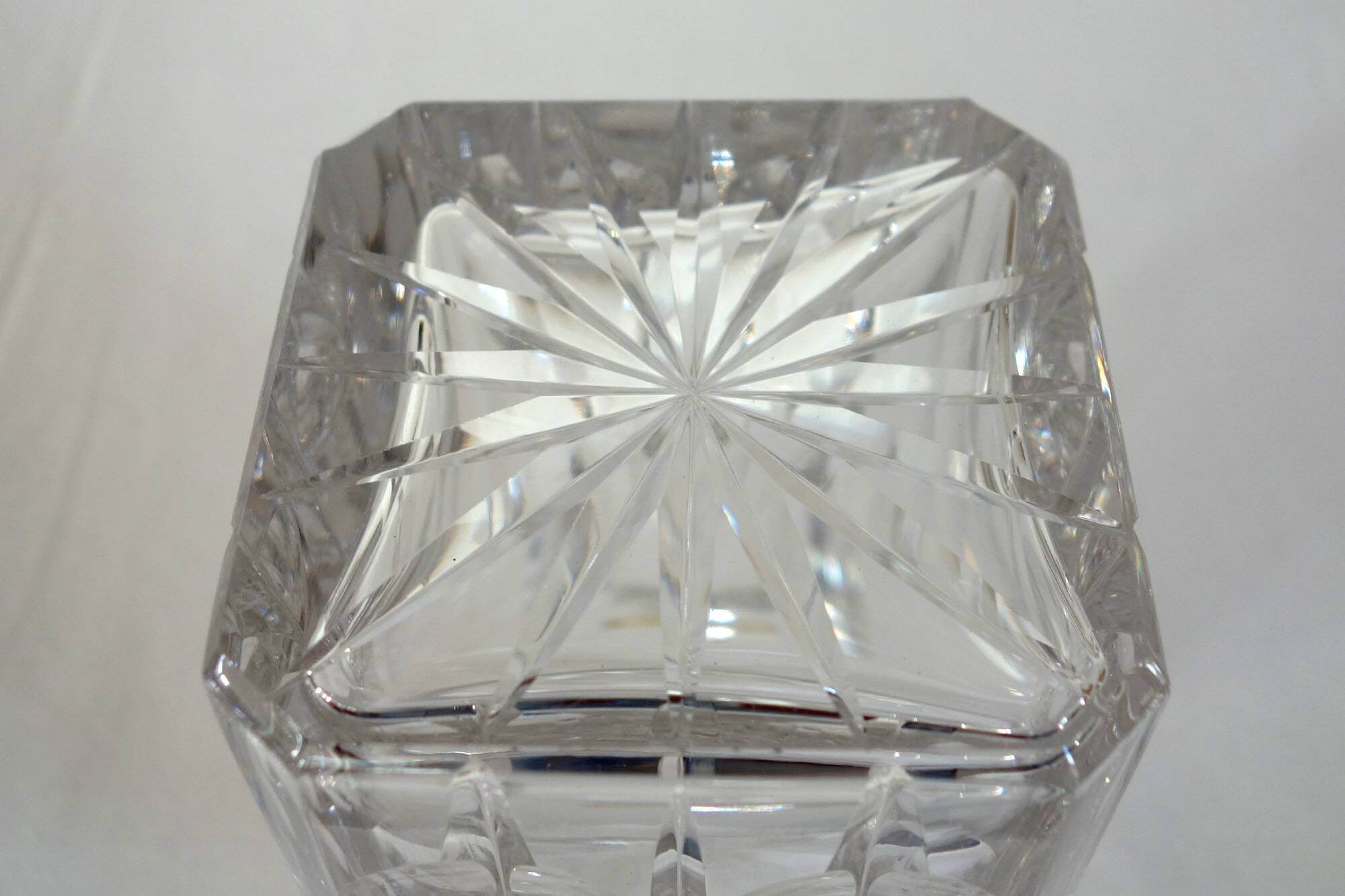 crystal whiskey decanter, Germany, 1970s