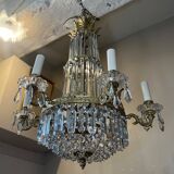 Crystal lustre, late 19th century