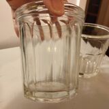 3 vintage jam jars