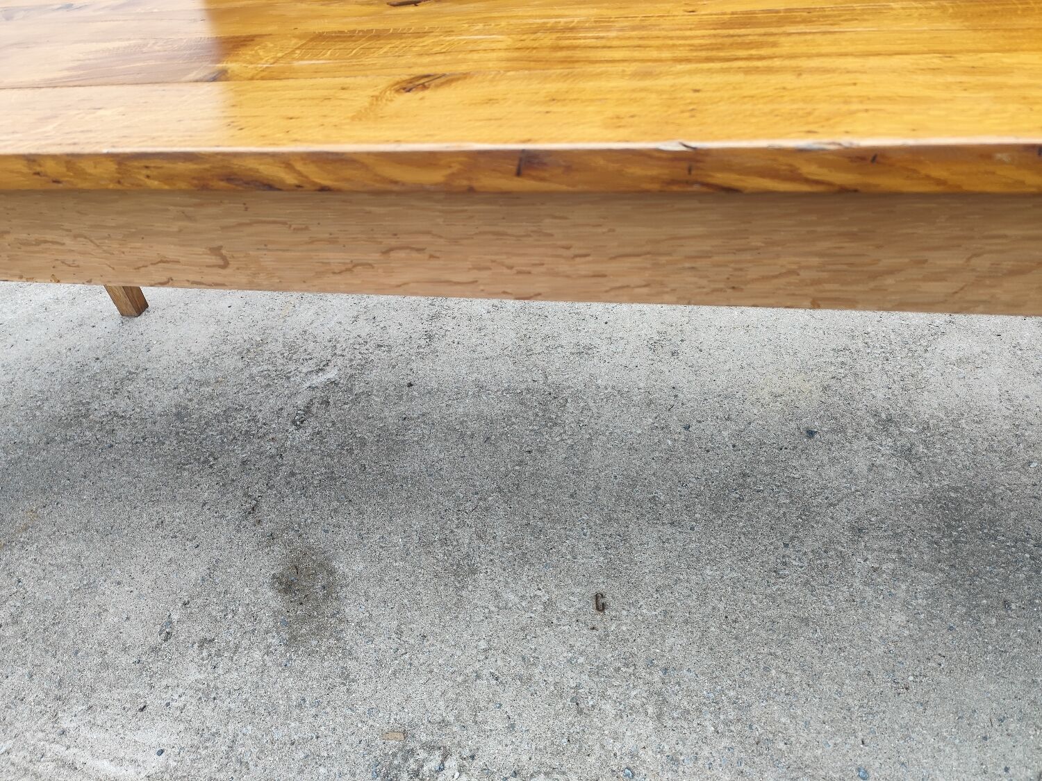 Duo XXL farmhouse table 320 cm oak spindle legs
