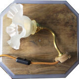 Tulip frosted glass wall lamp