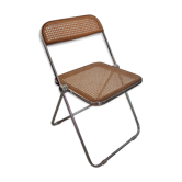 Chaise plia Castelli cannage Giancarlo Pirreti