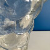 P Davesn honeycomb crystal vase, France