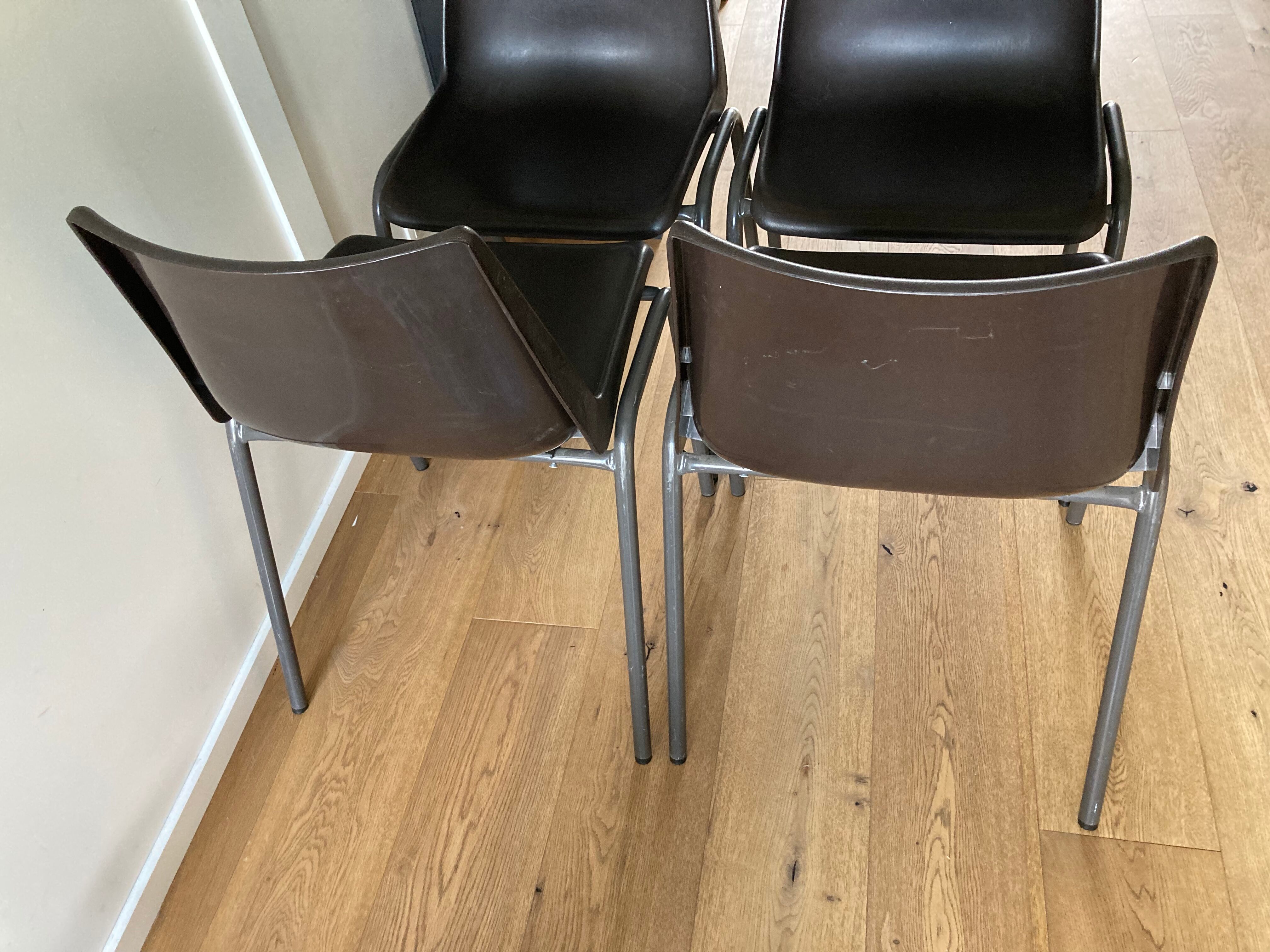 Set of 4 Chairs Unic Design year 90 '