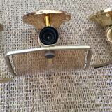 4 vintage wall lamps