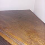 Walnut corner cabinet (notch)