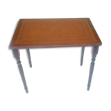 Table with leather top