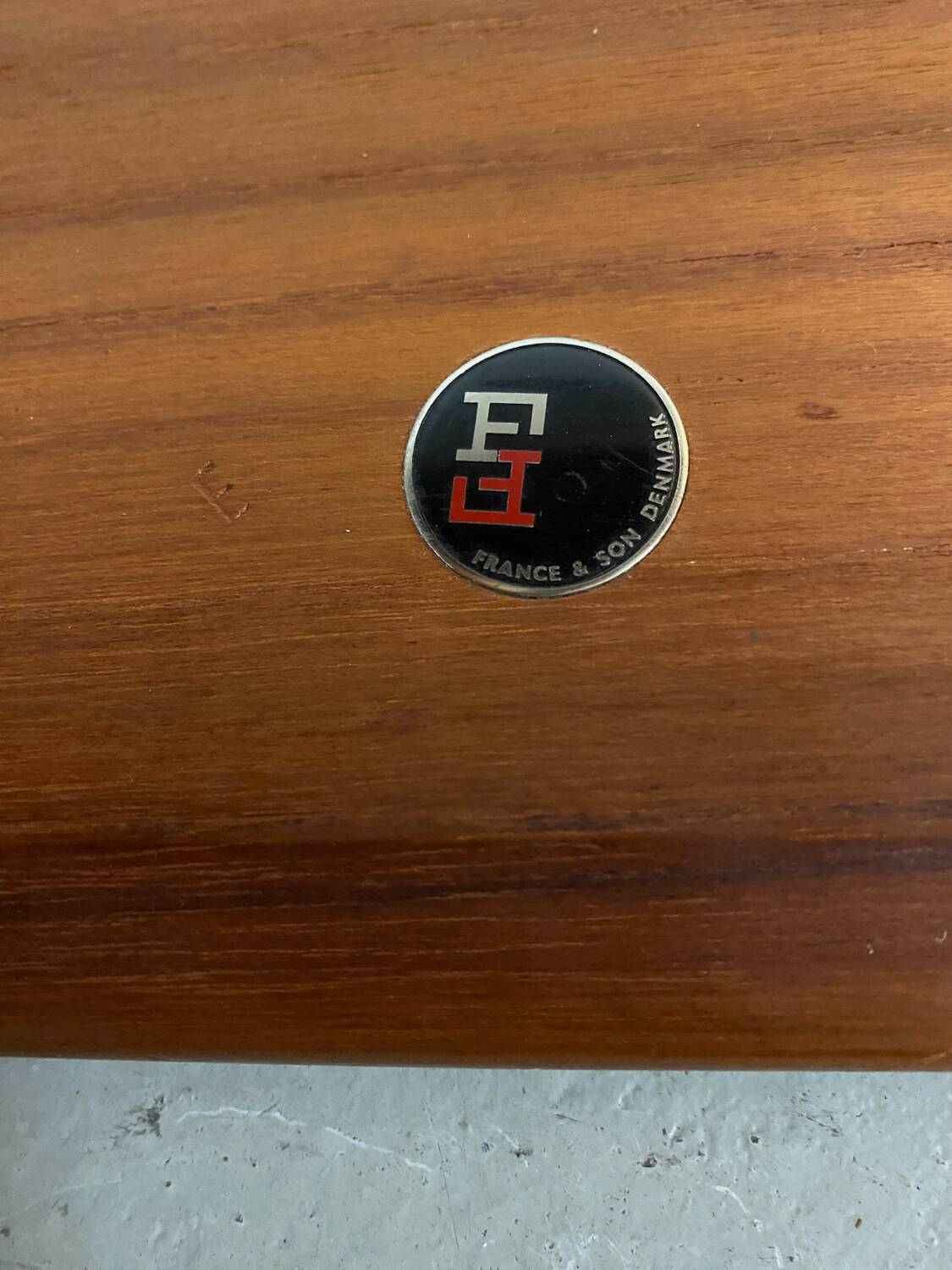 Teak Coffe table FD503 by Tove & Edvard Kindt-Larsen, Denmark 1950s