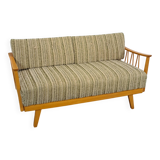 Uitschuifbare slaapbank met kussens, zitbank