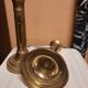 Pair of brass candlesticks