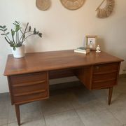Bureau danois Falster en Teck par Svend Madsen, années 60