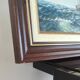 Vintage painting on canvas "Marine / Sailboat" signed Simon