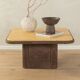 1960s Travertine coffee table, de Sede DS-3011