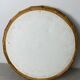 Miroir rond vintage en bois