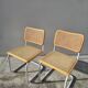 Paire de chaises Marcel Breuer modèle B32 vintage