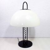 Lampe champignon en métal et acrylique 1980