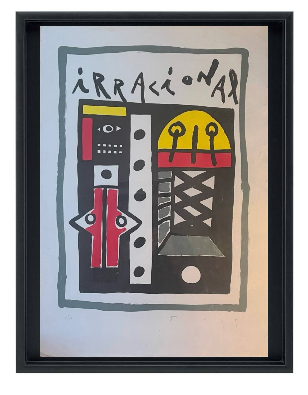 Screen print by Ignasi Sumoy