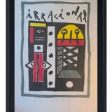 Screen print by Ignasi Sumoy