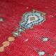 Old turkish konya handmade carpet 69cm x 108cm 1920s, 1c500