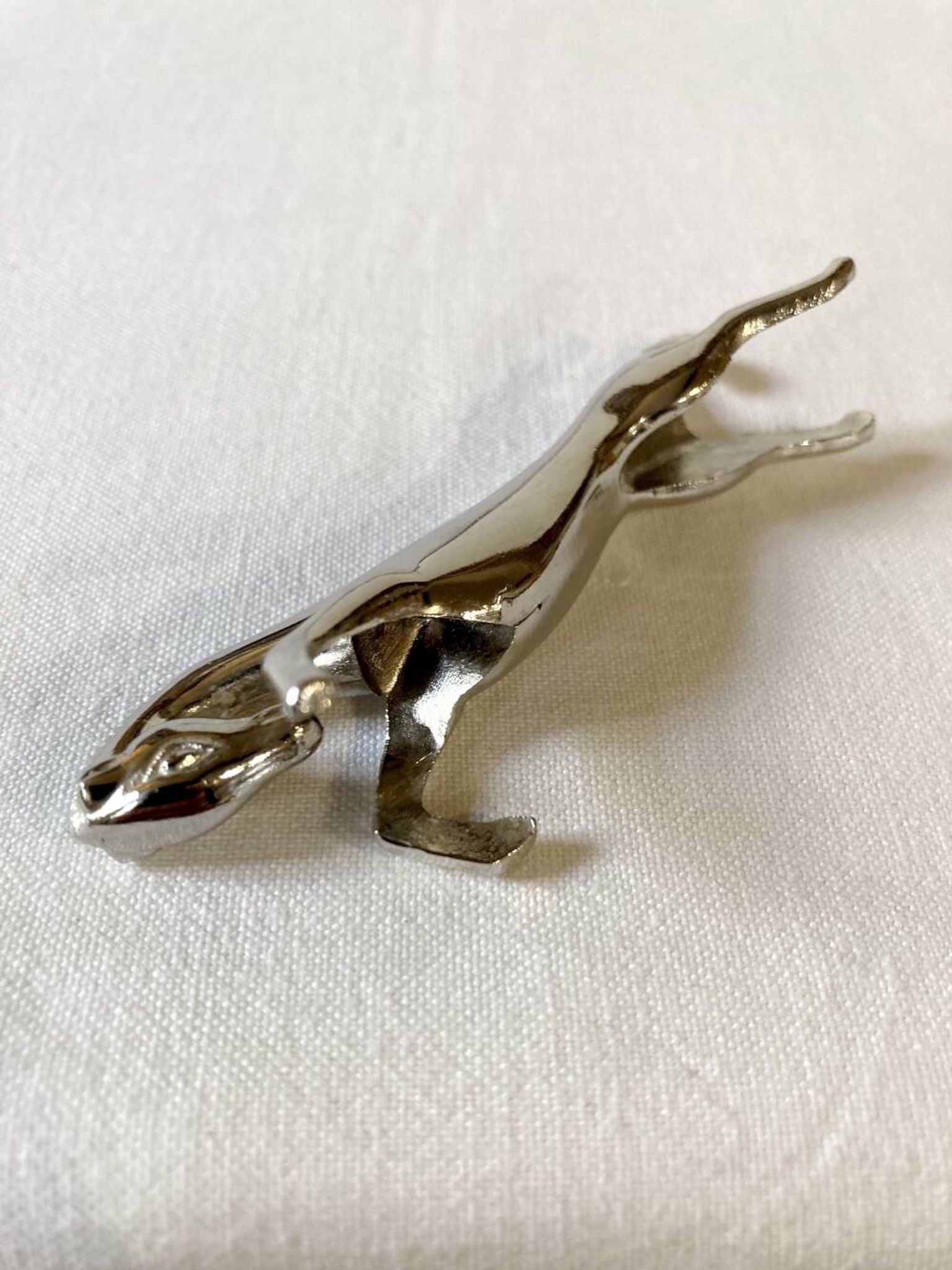 6 silver-plated knife rests in the shape of a horse. 1960s