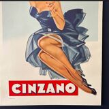 CINZANO Advertising Poster