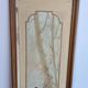 Pair of Art Nouveau Decorative Panels with Purple and Yellow Irises. Work