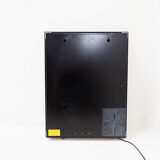 Infinite mirror with black metal frame - Italy