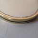 Asymmetrical oval rearview mirror vintage 1960