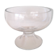 Compotier en cristal sur pied douche