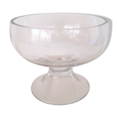 Compote in crystal on foot shower