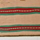 2x10 Striped Pattern Red Green Kilim Runner Rug, 79x323Cm