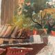 Oil painting on canvas by Guézou