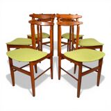 Set of 6 dining chairs by Amma Torino, 1960