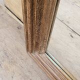 Burmese teak mirror