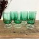 6 verres luminarc france vintage