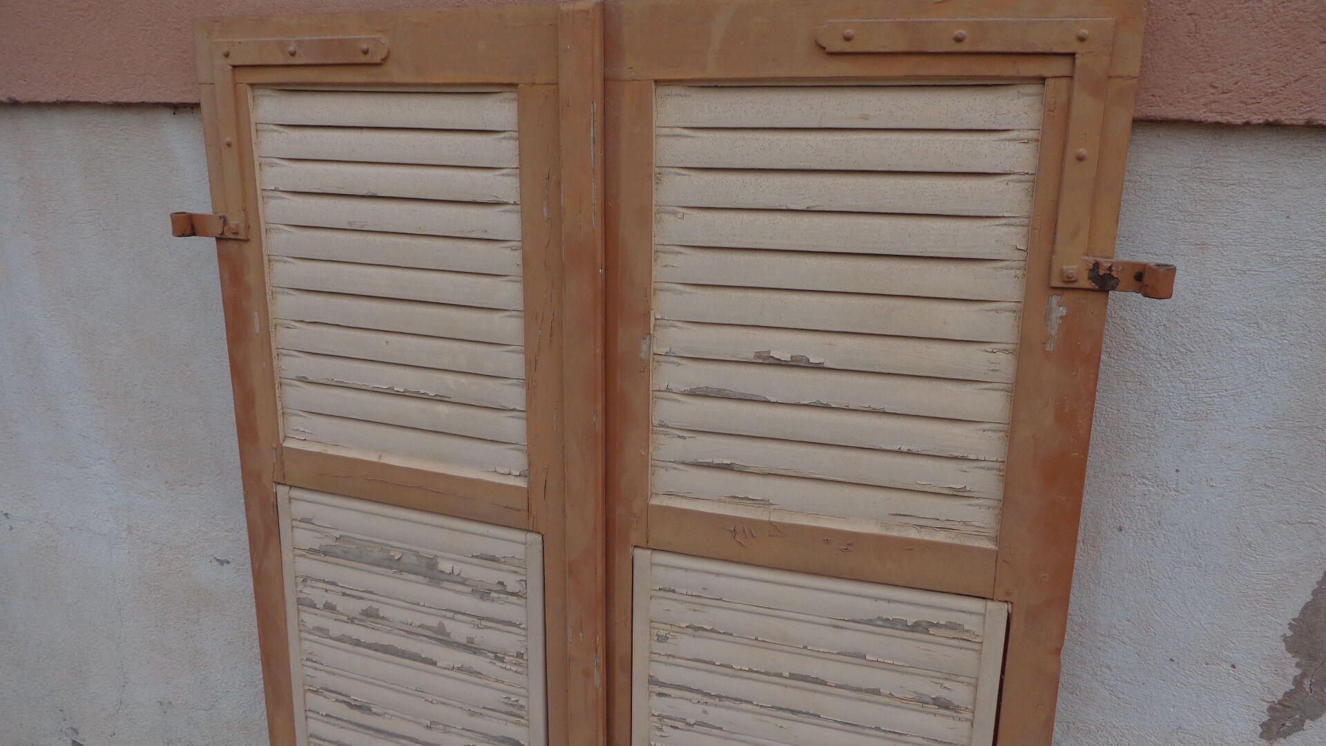 Vintage pair of shutters