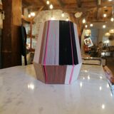 Table lamp woven in cotton thread