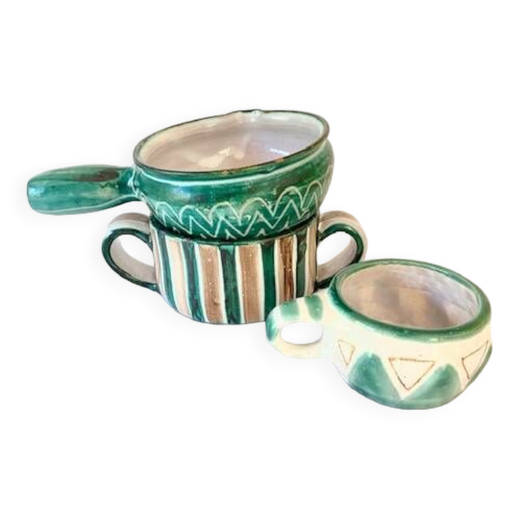 R.Picault ramekins, ceramics from the 60s-70s