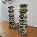 André Horellou Candlesticks - Ceramic