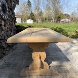 Monastery table made of solid oak.