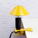 Mushroom lamp on clip
