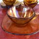 Lot of yellow Vereco cups