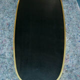 Large mirror gold brass 34x78cm