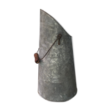 Old metal coal bucket