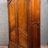 Louis XV style mahogany shell cabinet circa 1850