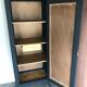 Parisian wardrobe or vintage wood closet, 50s